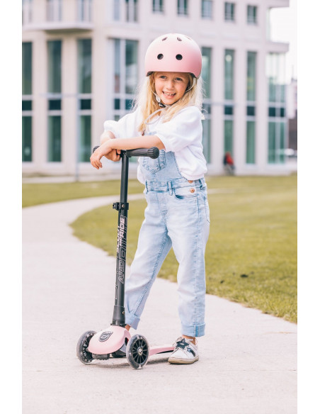Trotineta copii pliabila cu roti luminoase Scoot & Ride
