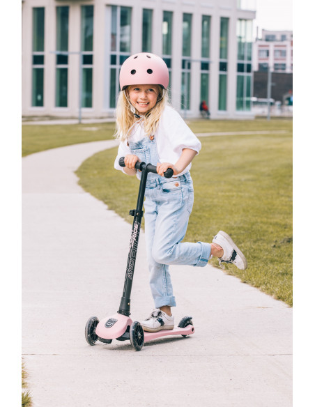 Trotineta copii pliabila cu roti luminoase Scoot & Ride