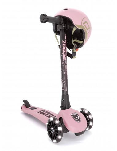 Trotineta copii pliabila cu roti luminoase Scoot & Ride