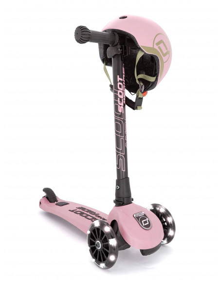 Trotineta copii pliabila cu roti luminoase Scoot & Ride