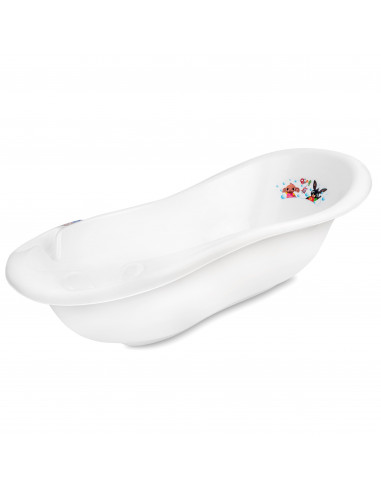 Cadita cu dop de scurgere si suport anatomic detasabil, 100 cm