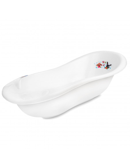Cadita cu dop de scurgere si suport anatomic detasabil, 100 cm