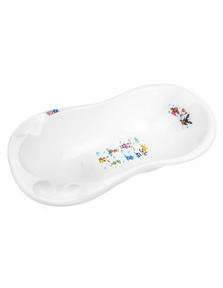 Cadita cu dop de scurgere si suport anatomic detasabil, 100 cm