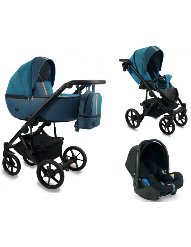 Carucior copii 3 in 1, reversibil, 0-36 luni, Bexa Air