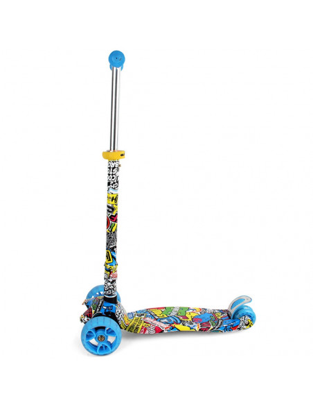 Trotineta Chipolino Croxer Evo colorful grafitti,DSCRE0201CG