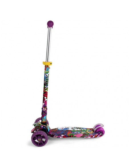 Trotineta Chipolino Croxer Evo purple grafitti,DSCRE0207PG