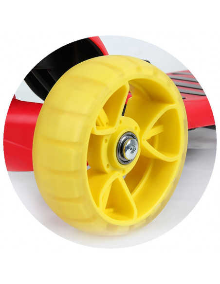 Trotineta Chipolino Kiddy Evo red black,DSKIE0207RB Trotineta Chipolino Kiddy Evo red black,DSKIE0207RB