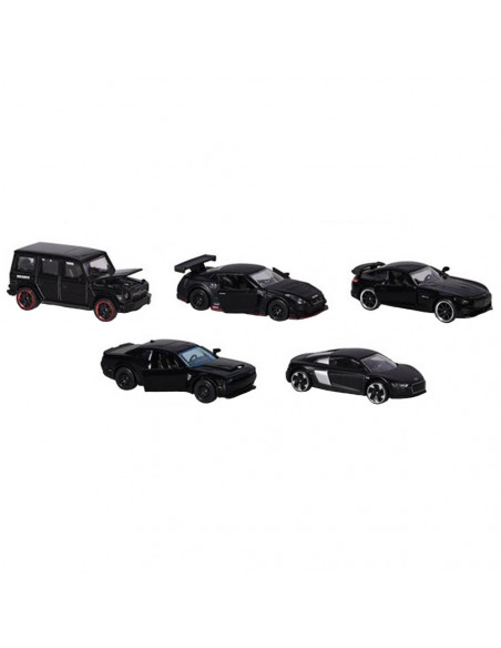 Set Majorette 5 Masinute Black Edition,S212053174
