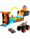 Pista de masini Hot Wheels by Mattel Monster Truck Stunt Tire