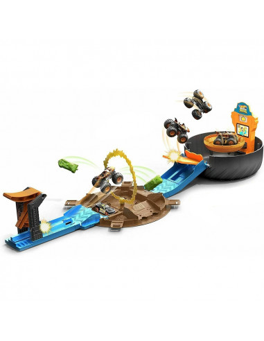 Pista de masini Hot Wheels by Mattel Monster Truck Stunt Tire