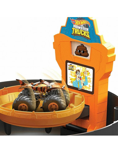 Pista de masini Hot Wheels by Mattel Monster Truck Stunt Tire