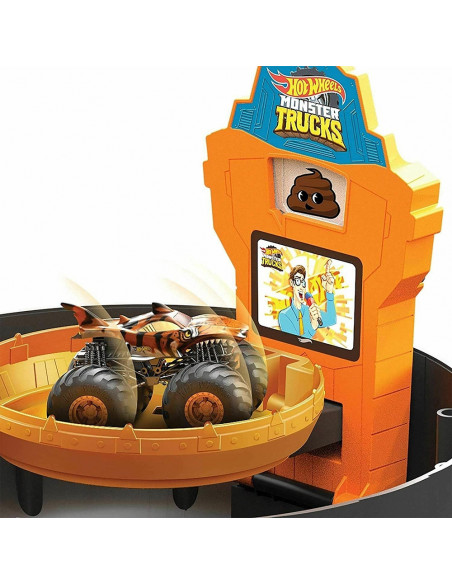 Pista de masini Hot Wheels by Mattel Monster Truck Stunt Tire