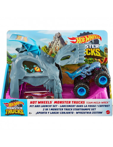 Pista de masini Hot Wheels by Mattel Monster Truck Pit and
