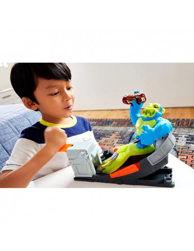 Pista de masini Hot Wheels by Mattel Toxic Ape Attack cu