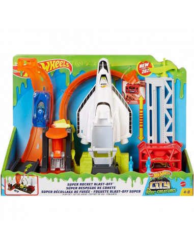 Pista de masini Hot Wheels by Mattel Super Rocket Blast-off cu