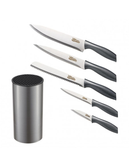 SET CUTITE DE BUCATARIE 6 PIESE, GRAYS, VANORA HOME,VN-GL-7GRAYS