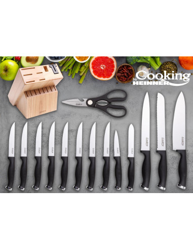 SET CUTITE BUCATARIE 15 PIESE, SUPREME, COOKING BY