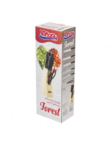 SET CUTITE BUCATARIE 7 PIESE, FOREST, VANORA HOME,VN-GL-7PCS
