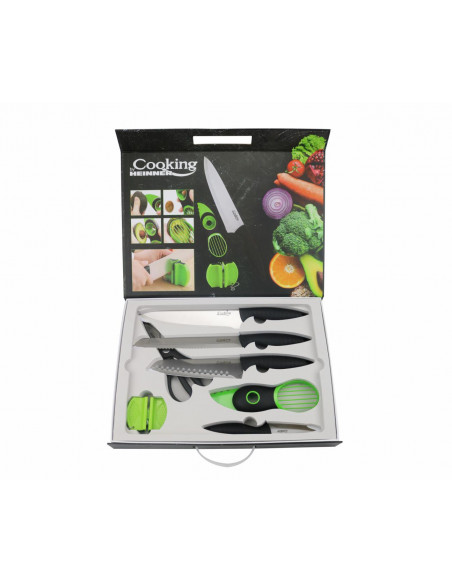 SET CUTITE DE BUCATARIE 8 PIESE, QUEEN, COOKING BY