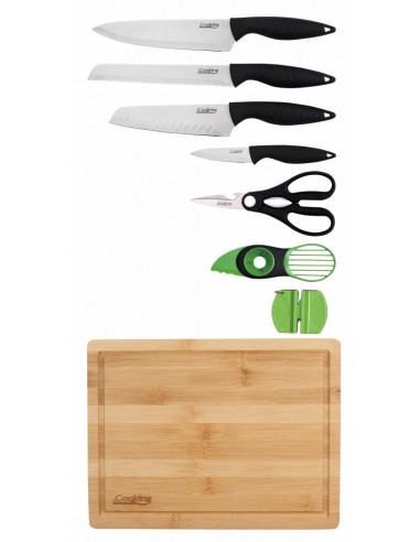 SET CUTITE DE BUCATARIE 8 PIESE, QUEEN, COOKING BY