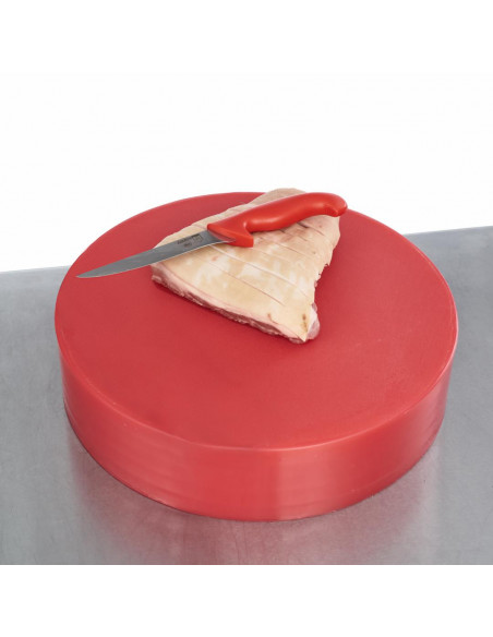 CUTIT DEZOSAT PROFESIONAL 18 CM, ROSU, CHEF LINE, COOKING BY