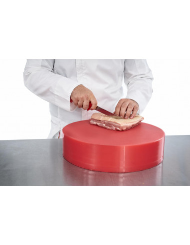 CUTIT DEZOSAT PROFESIONAL 18 CM, ROSU, CHEF LINE, COOKING BY