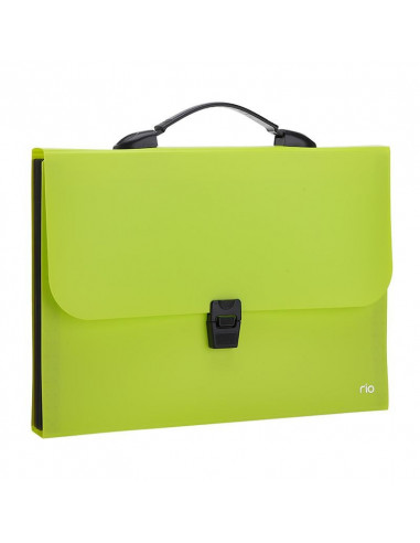 SERVIETA PLASTIC CU MANER 13 COMPART. DIV. CUL. NEON