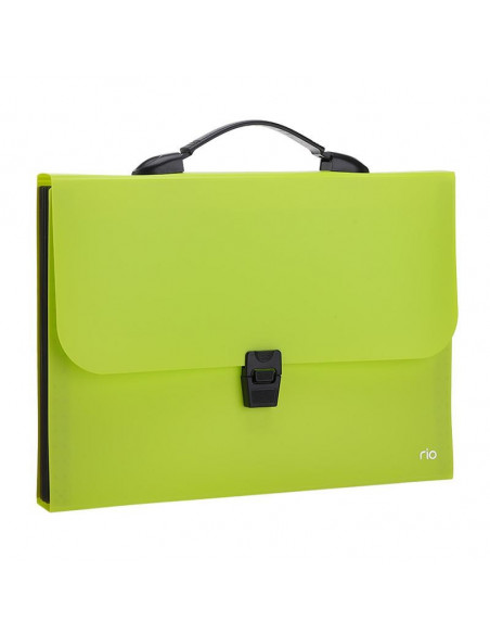 SERVIETA PLASTIC CU MANER 13 COMPART. DIV. CUL. NEON