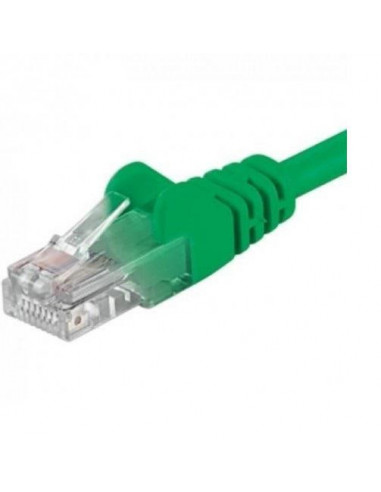 Patchcord UTP RJ45-RJ45 Cat.5e 0.25m verde,UTP-5E-0.25-GN