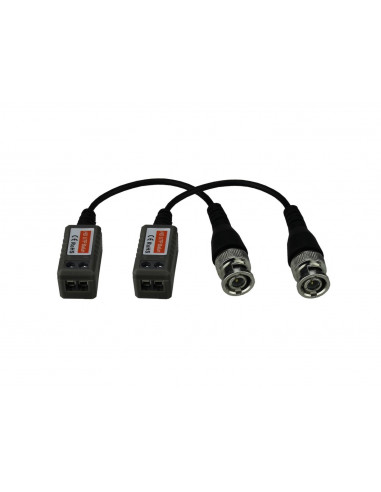 Video balun ND-202HD, 1 canal pasiv HDTVI/HDCVI/AHD, set 2