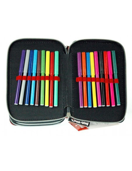 Penar echipat, 3 fermoare, cu motiv Angry Birds,5901130037551