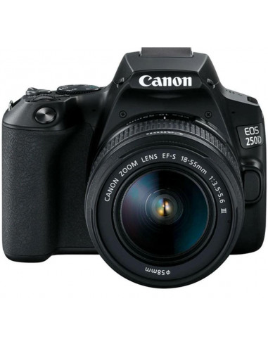 Camera foto Canon DSLR EOS 250D + 18-55 DC III kit, Black