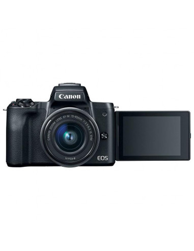 Camera foto Canon EOS M50 Black KIT EF-M15-45 IS STM, 24.1 MP