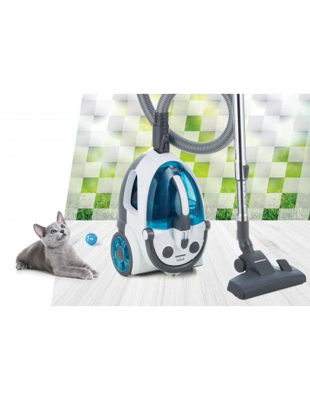 Aspirator fara sac Heinner SeaShade 800 HVC-V800WBL, sistem