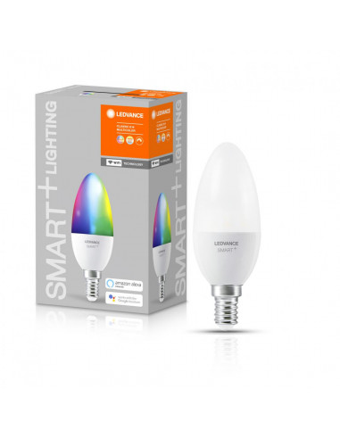 Bec Led Ledvance SMART+ WiFi Candle Multicolour, E14, 5W (40W)