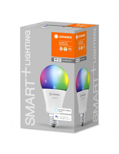 Bec Led Ledvance SMART+ WiFi Classic Multicolour, E27, A75, 14W