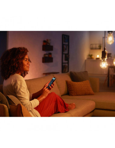Bec LED inteligent vintage Philips Filament Globe