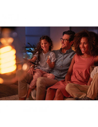 Bec LED inteligent vintage Philips Filament Globe