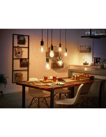 Bec LED inteligent vintage Philips Filament Globe