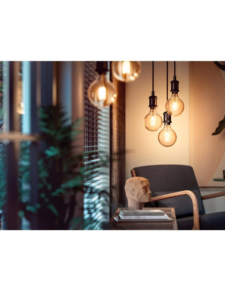 Bec LED inteligent vintage Philips Filament Globe
