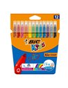 Carioci BIC ultralavabile Kid Couleur, 12 buc/set,9202932