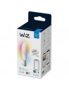 Bec LED RGBW inteligent WiZ Colors, Wi-Fi, C37, E14, 4.9W