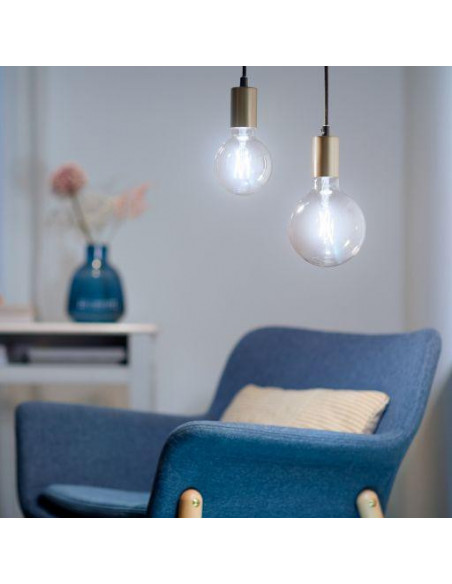 Bec LED inteligent vintage WiZ Filament Whites, Wi-Fi, G95