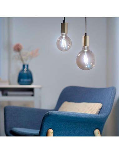 Bec LED inteligent vintage auriu WiZ Filament Whites, Wi-fi