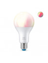Bec LED RGBW inteligent WiZ Colors, Wi-Fi, A67, E27, 13W
