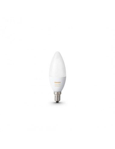 Bec LED Philips HUE 6W (40W), 220-240V, E14, ambianata alba