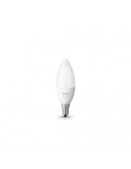 Bec LED Philips HUE 6W (40W), 220-240V, E14, ambianata alba