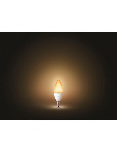 Bec LED Philips HUE 6W (40W), 220-240V, E14, ambianata alba