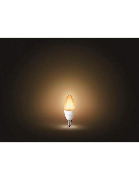Bec LED Philips HUE 6W (40W), 220-240V, E14, ambianata alba