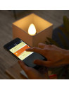 Bec LED Philips HUE 6W (40W), 220-240V, E14, ambianata alba
